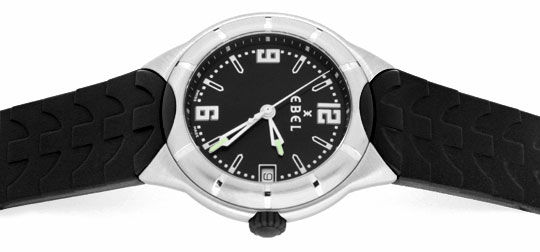 Foto 1 - Ebel E Type Senior Uhr Etype Stahl Kautschuk Ungetragen, U1687